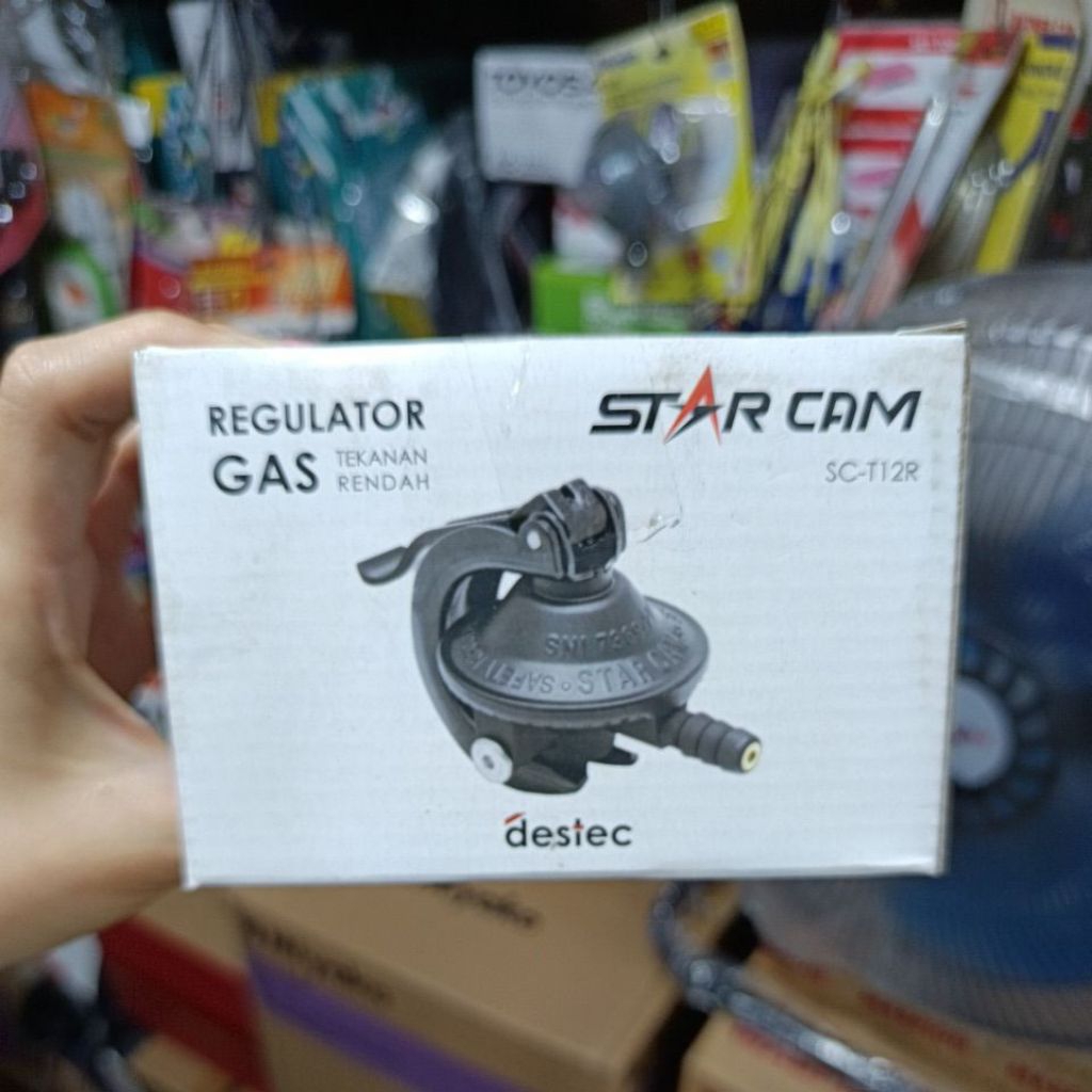 REGULATOR STARCAM SCT12R - STARCAM REGULATOR PENGAMAN - REGULATOR GAS STARCAM - KEPALA GAS MURAH