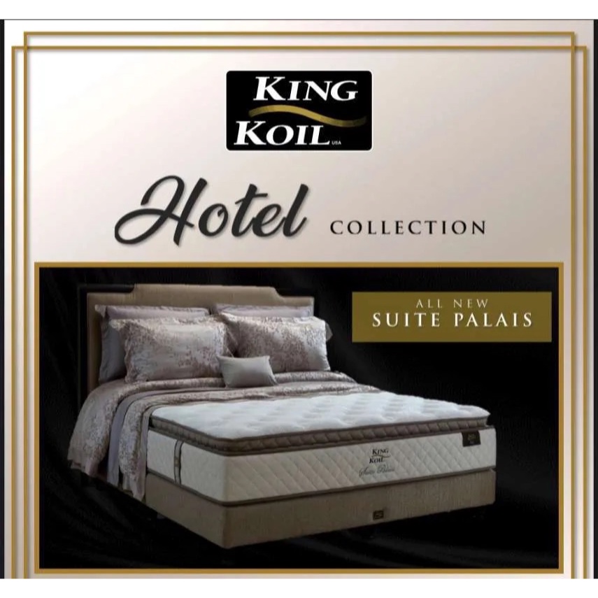 AGM Springbed Only Hotel Collection Type Suite Palais Tinggi 35cm Comfort Medium Material King Koil 