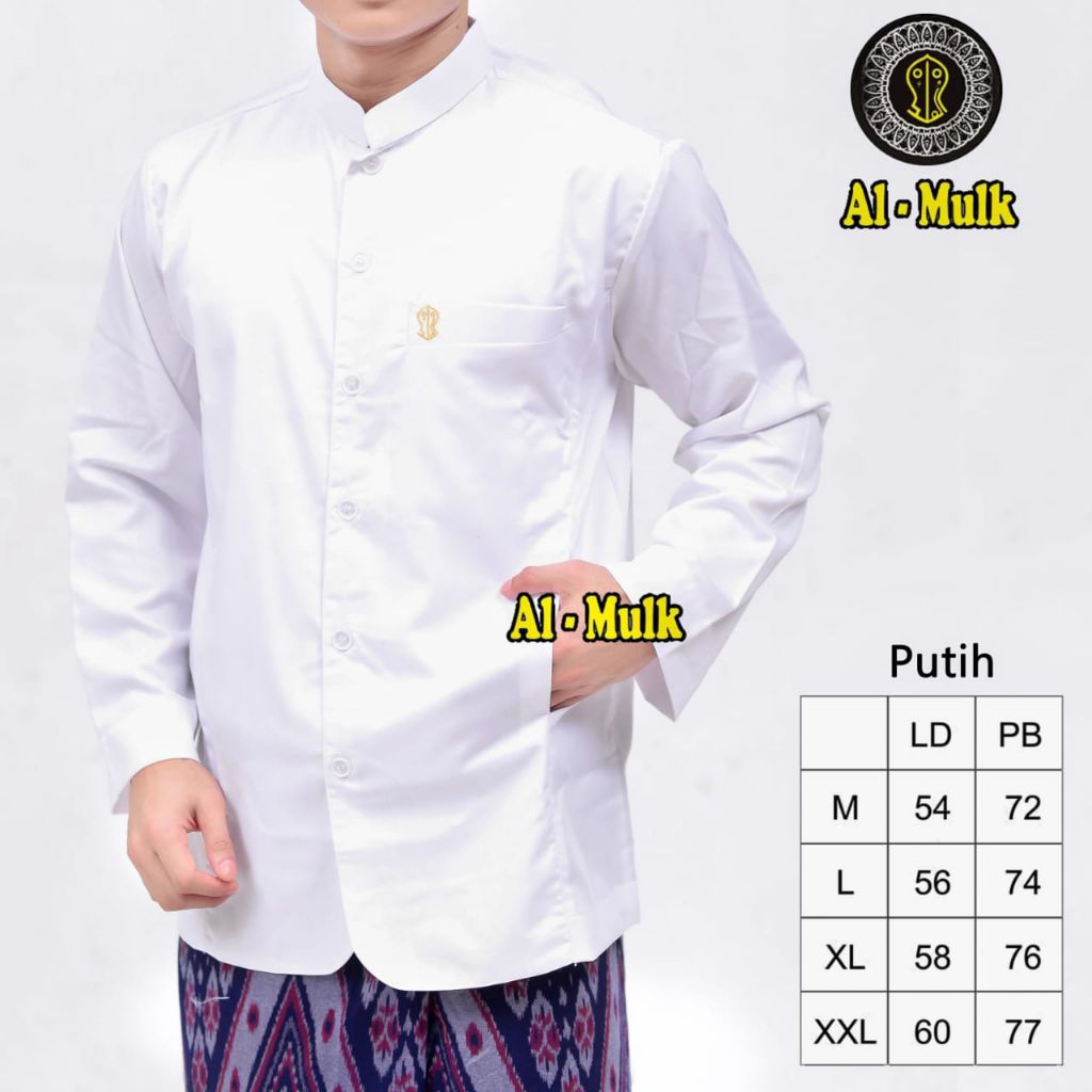 BAJU KOKO ( AL MULK ) SEMI JAS COCOK UNTUK ACARA RESMI