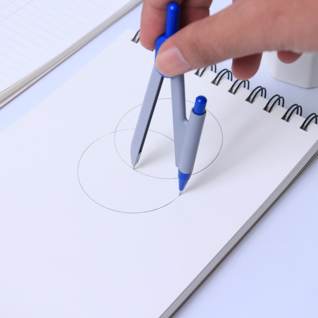 

[Pelangi Stationery] BANTEX Jangka Sekolah Compass Logam Anti-Selip