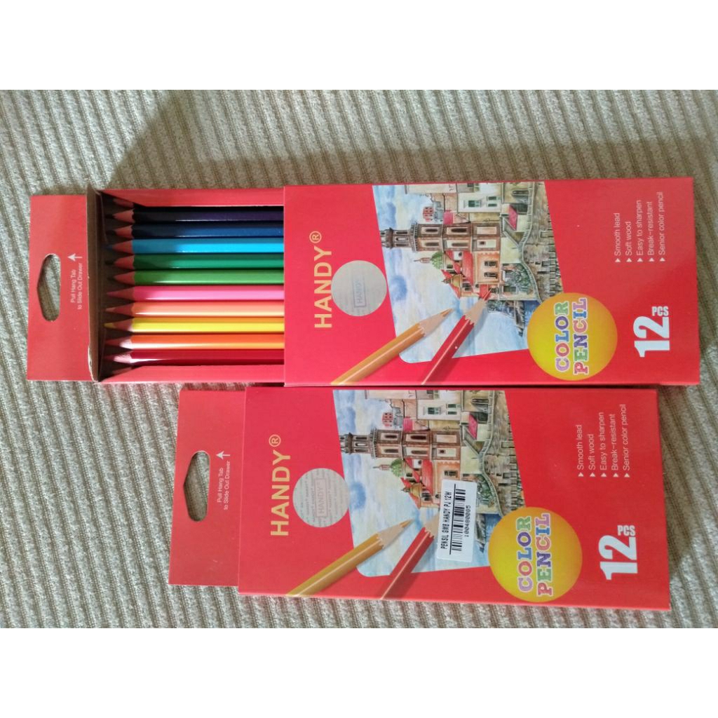 

Pensil warna isi 12pc