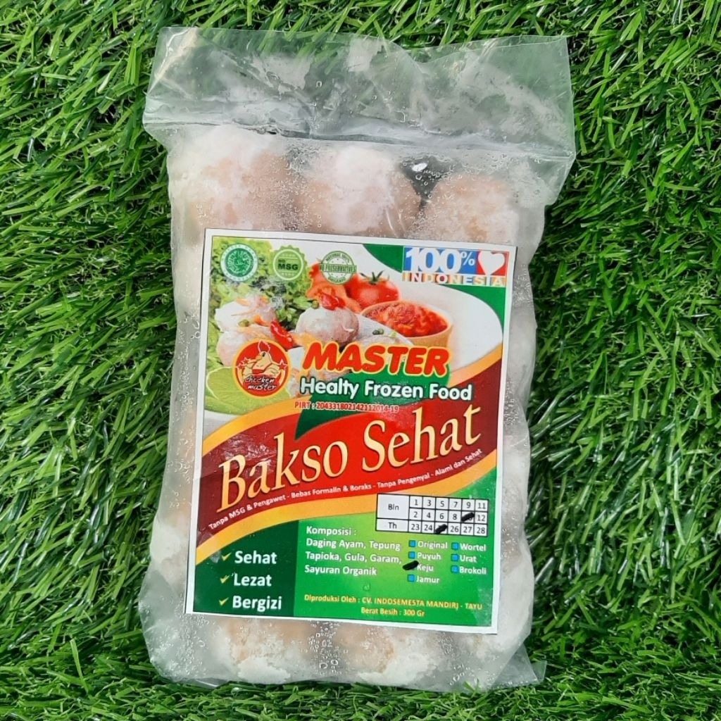 

Bakso ayam Keju Organik Master