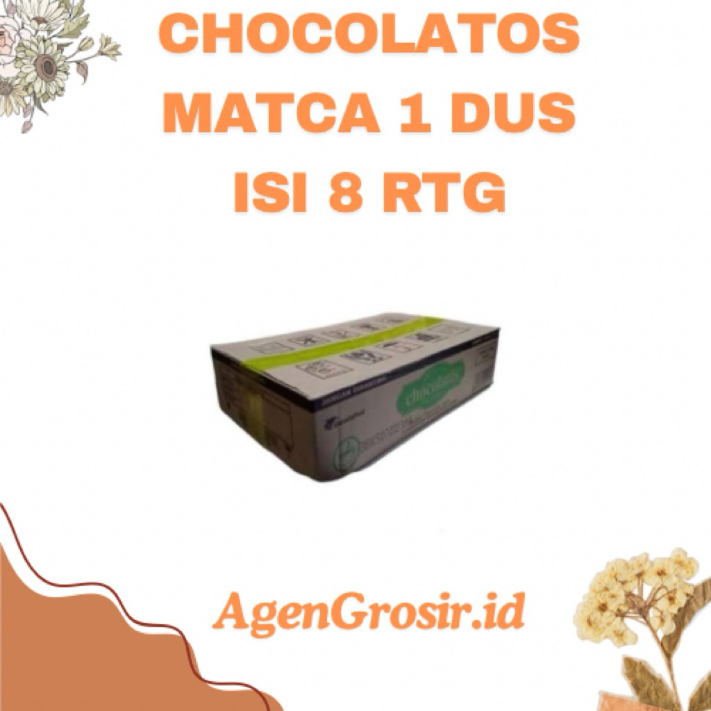 

A Grosir - Chocolatos Drink Matca & Choco ( 1 dus/8 rtg)