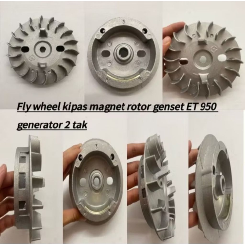 FLY WHEEL KIPAS MAGNET ROTOR GENSET ET950 GENERATOR 2 TAK
