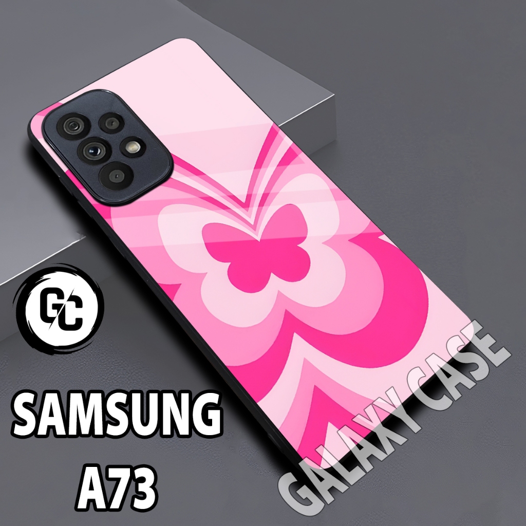 Softcase glossy SAMSUNG A73/Case SAMSUNG A73 Cewek/glitter/casing/case HP SAMSUNG A73