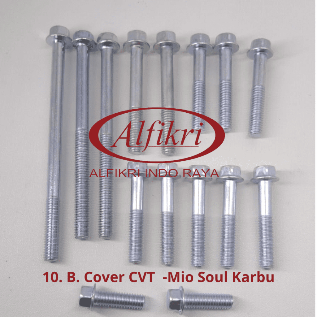 C17-10 Baut CVT  Mio Soul Karbu Full Set / Baud CVT  Mio Soul Karbu Full Set