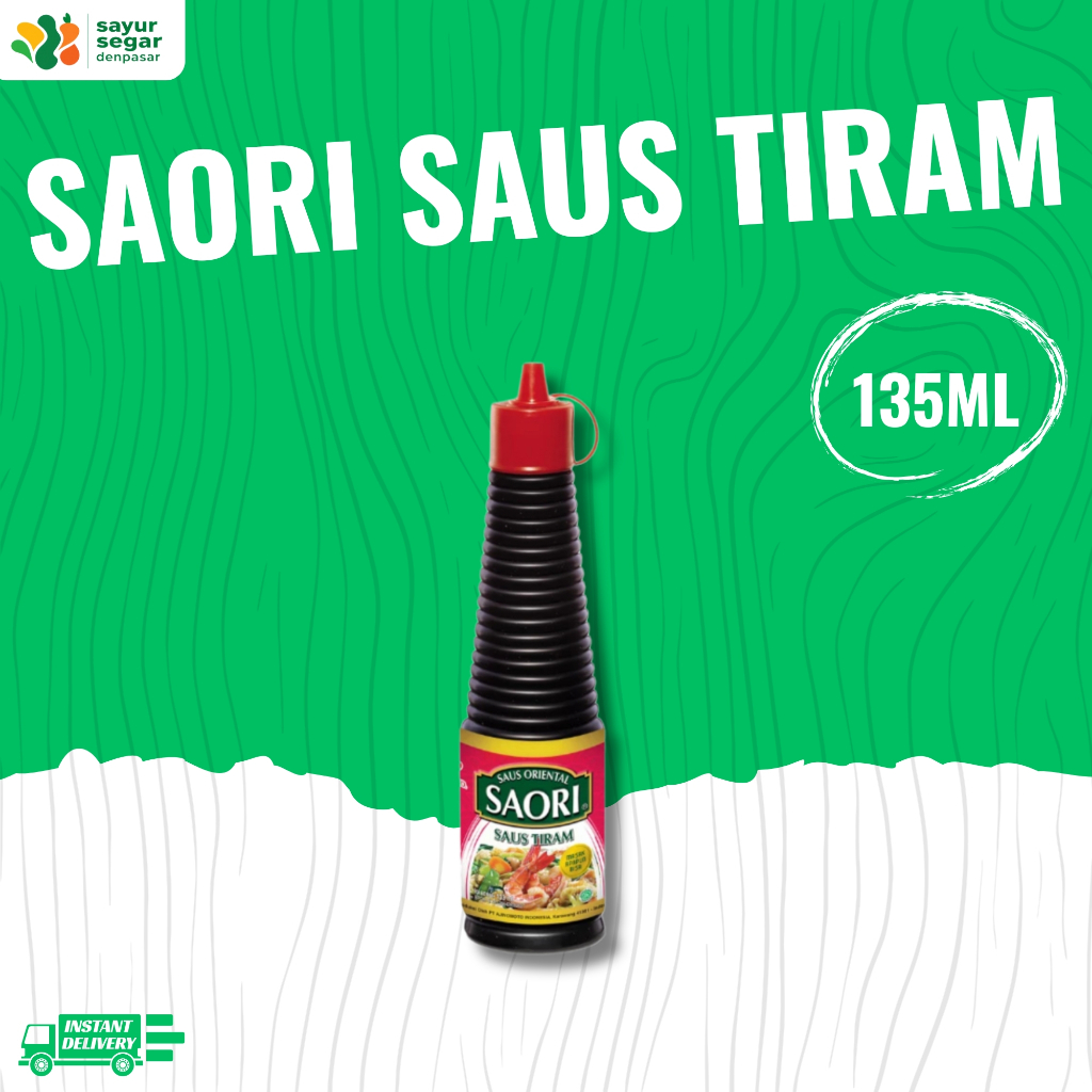 

Saori Saus Tiram botol 135ml - Sayur Segar Denpasar