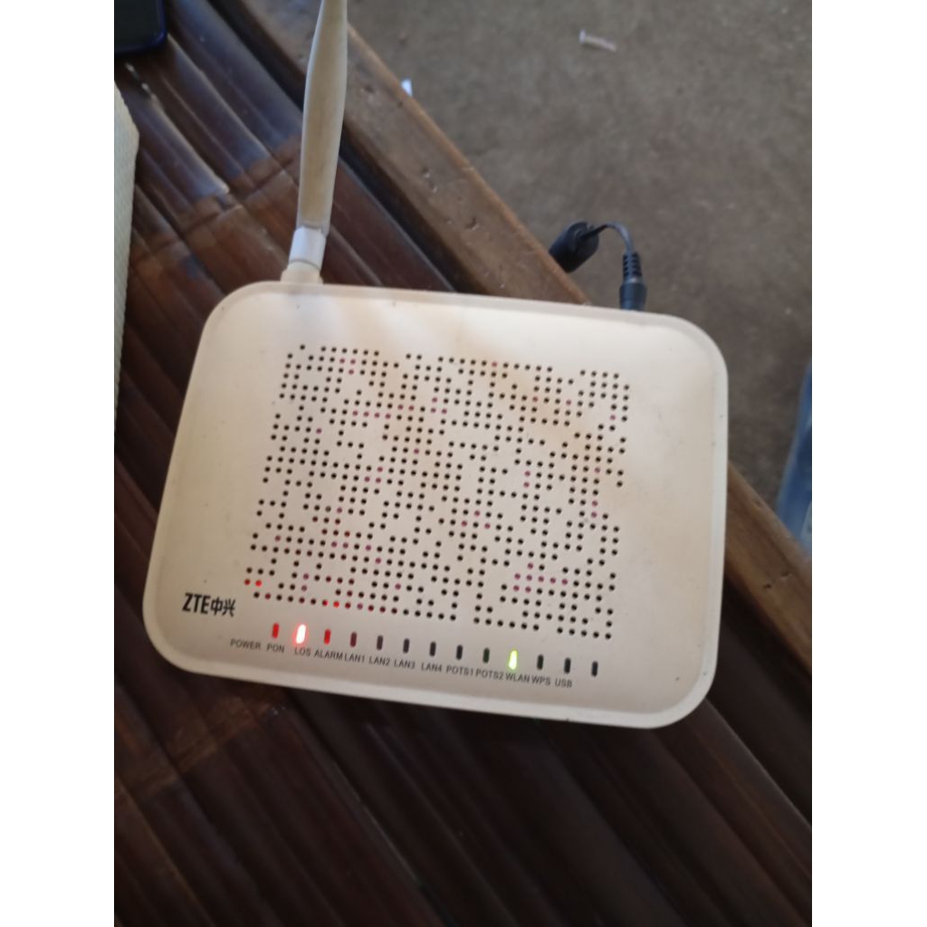 Modem ZTE F660 update fw biru