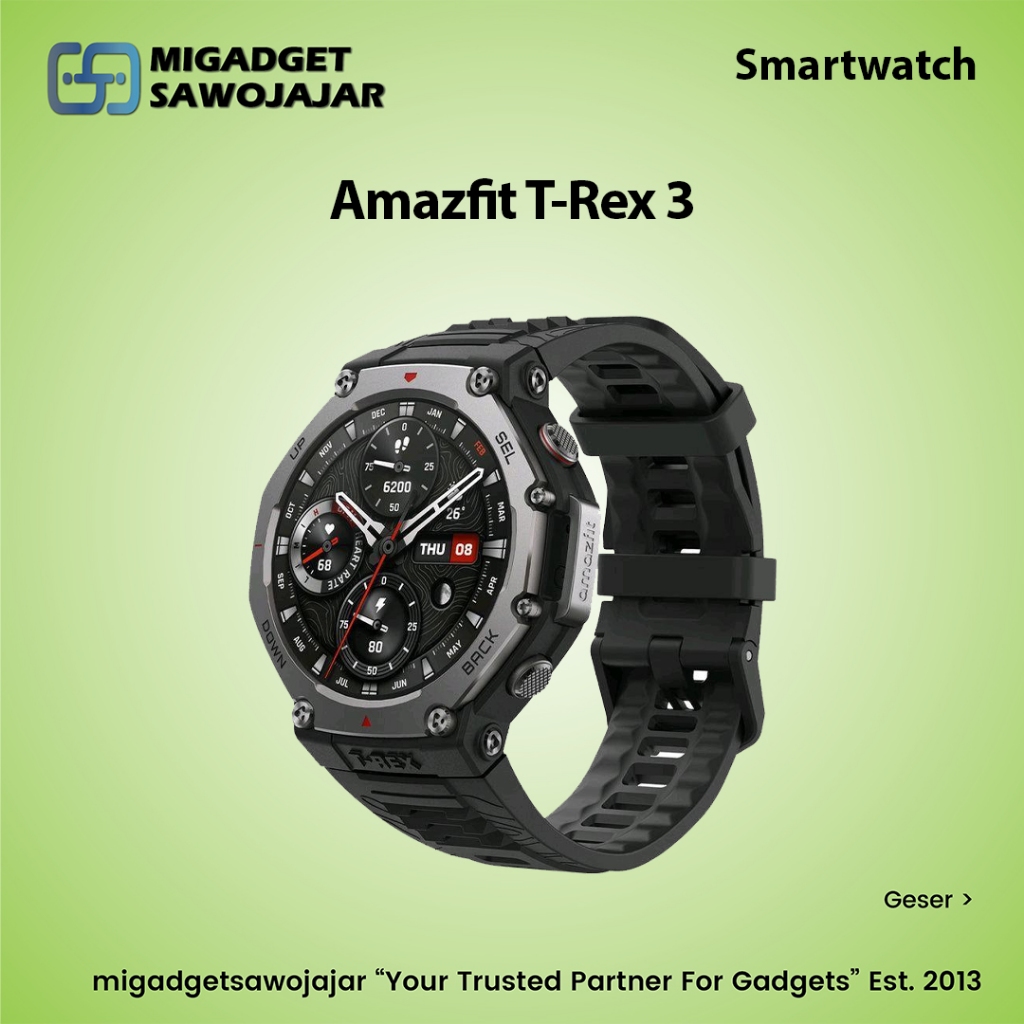 Amazfit T-Rex T Rex TRex 3 Smartwatch GPS Adventure