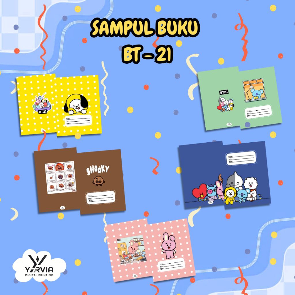 

Sampul Buku BT-21 Ukuran A5 (Buku SIDU) Isi 10 Lembar