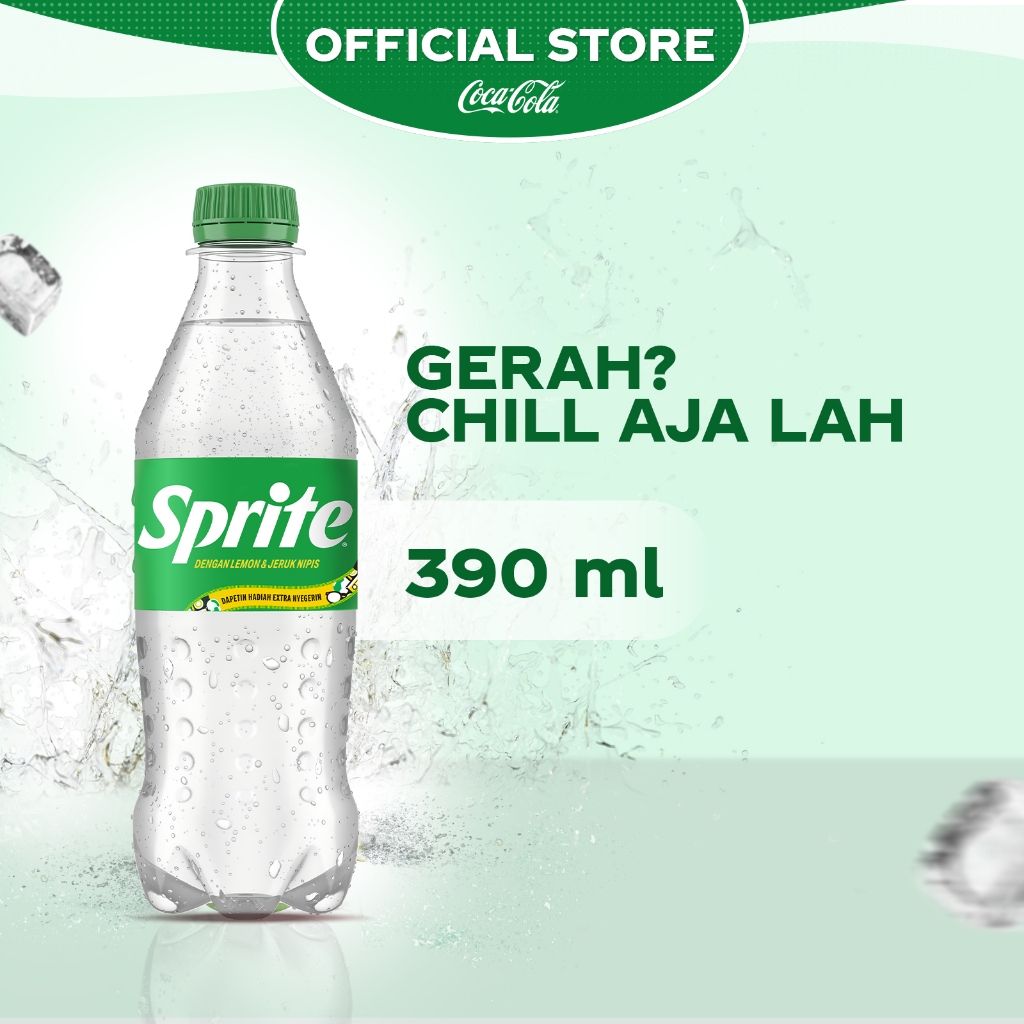 

Sprite Lemon Lime Minuman Soda - Botol 390ml