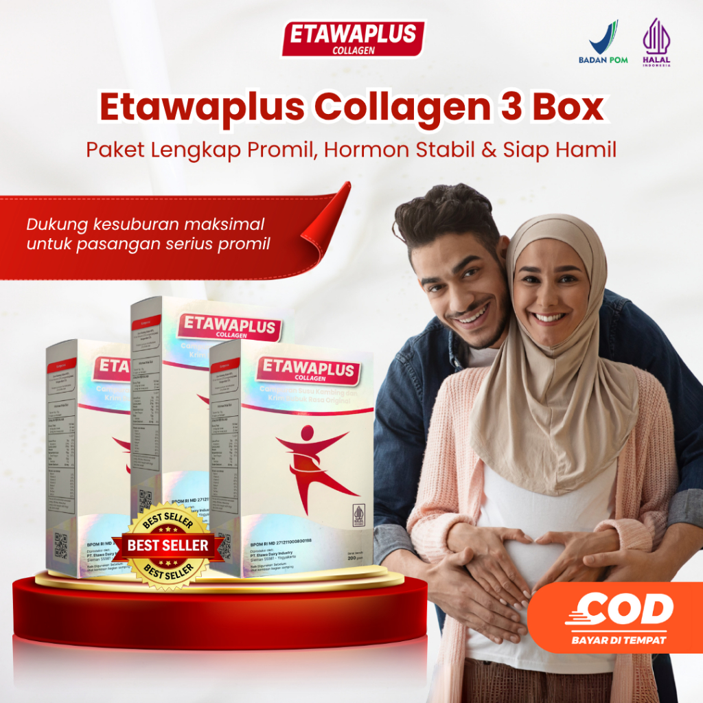 

ETAWAPLUS COLLAGEN - SUSU NUTRISI UNTUK PROGRAM HAMIL - 600g
