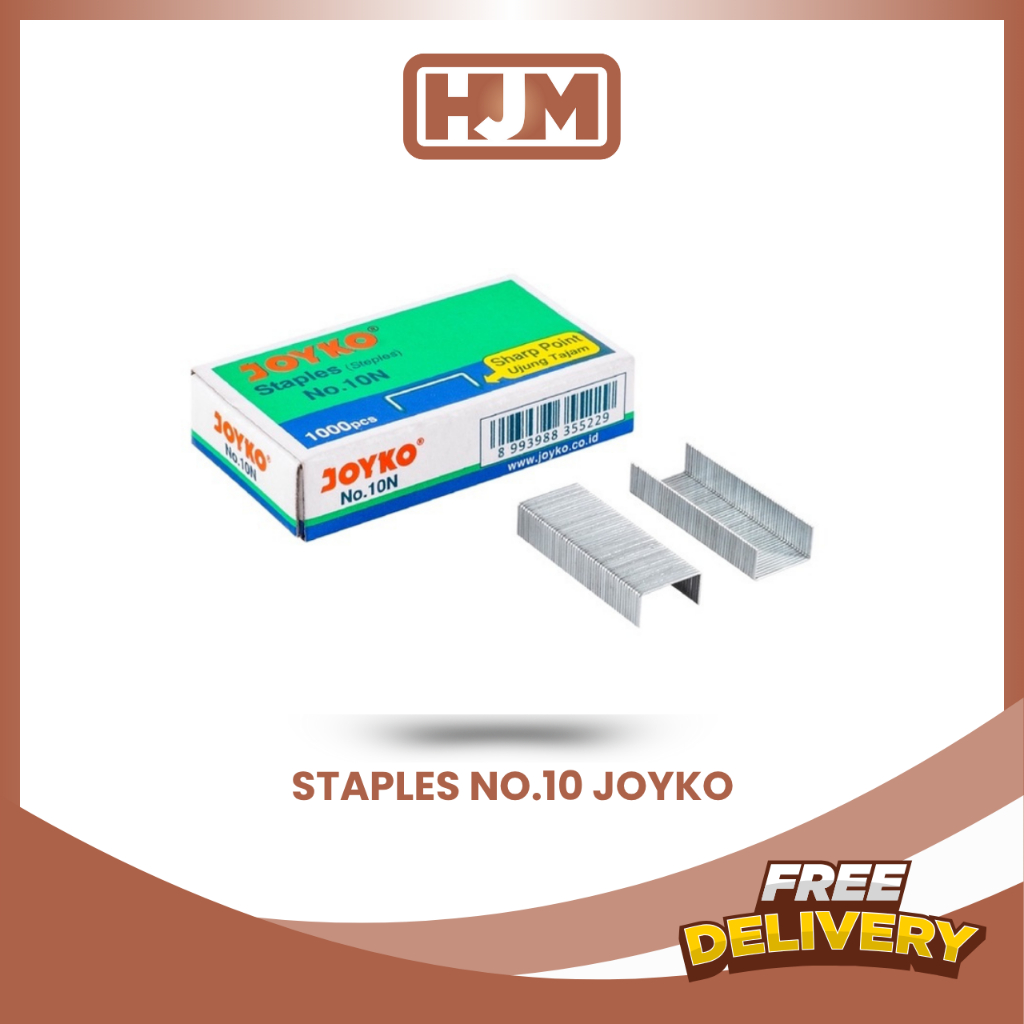 

STAPLES NO 10 JOYKO / ISI STAPLES / ISI STAPLER