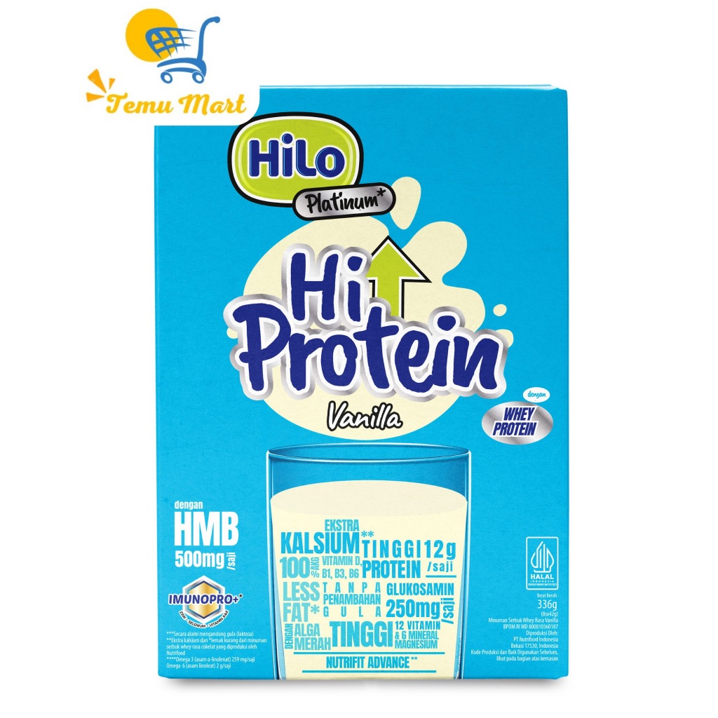 

HiLo Platinum HMB Minuman Serbuk Whey / Hilo Platinum Vanilla