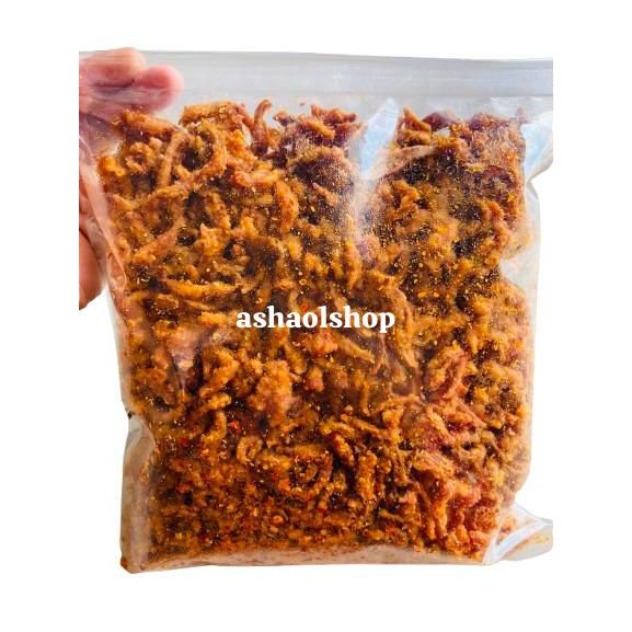 

jamur crispy/keripik jamur krispy 1kg pedas daun jeruk