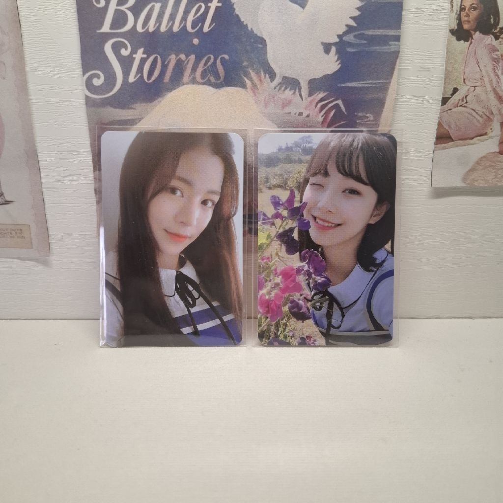 (PAIRING) fromis_9 Photocard Chaeyoung Jiheon TK