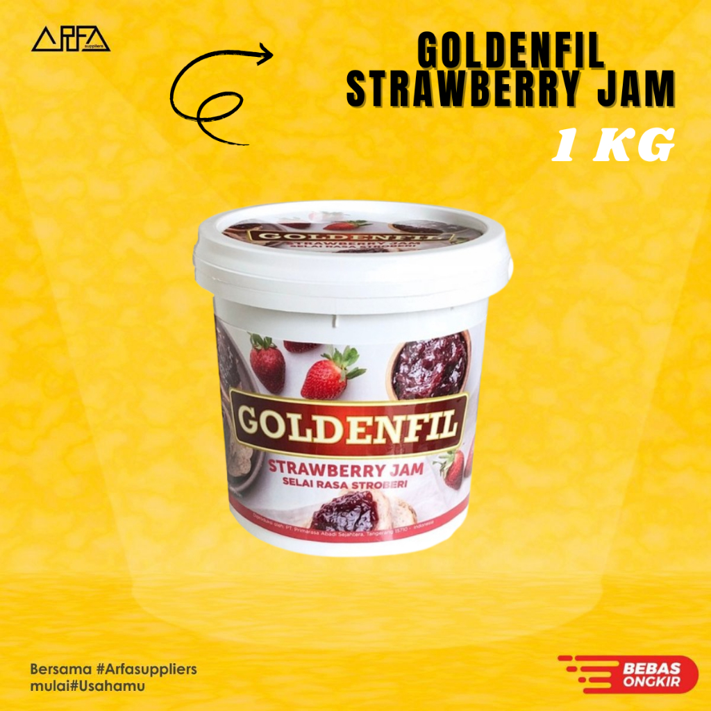 

goldenfill stawberry jam 1kg