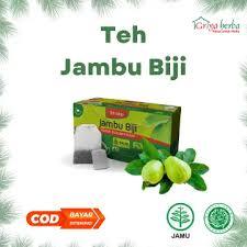

Teh Herbal Jambu Biji Griya Herba untuk Daya Tahan Tubuh Alami dan Radang dan Stop Diare Original Aman Alami