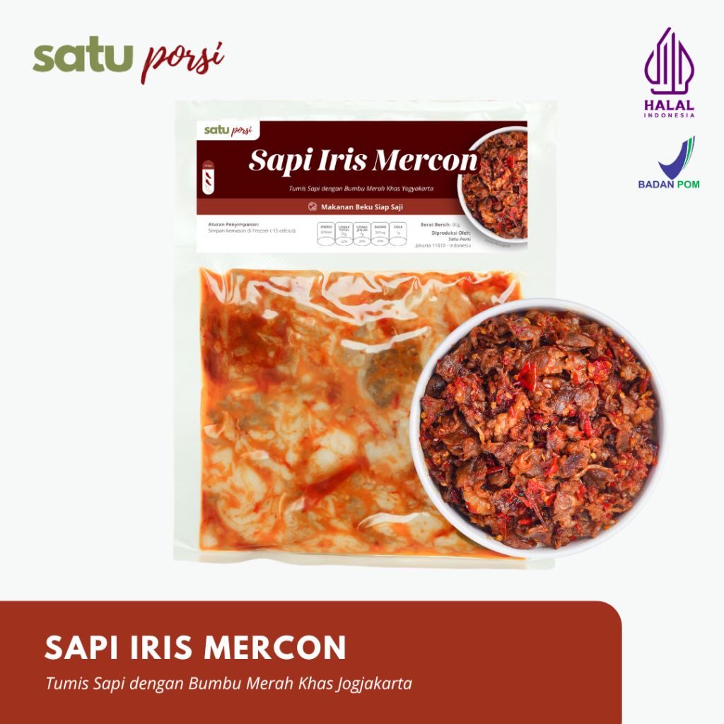 

Satu Porsi Sapi Iris Mercon