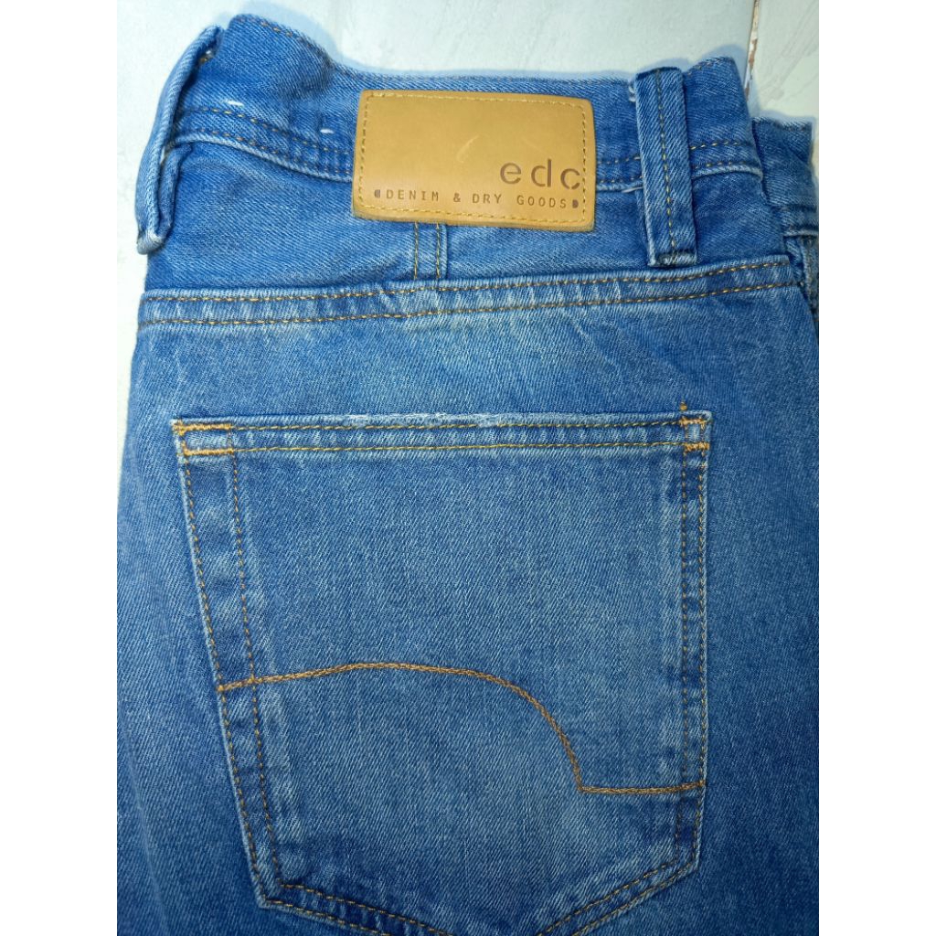 EDC Denim & Dry Goods Blue Jeans Second