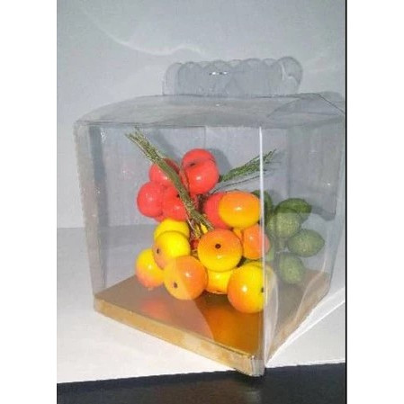 

(MIKA SAJA) Kotak Mika Souvenir Ukuran 9x9x9 cm