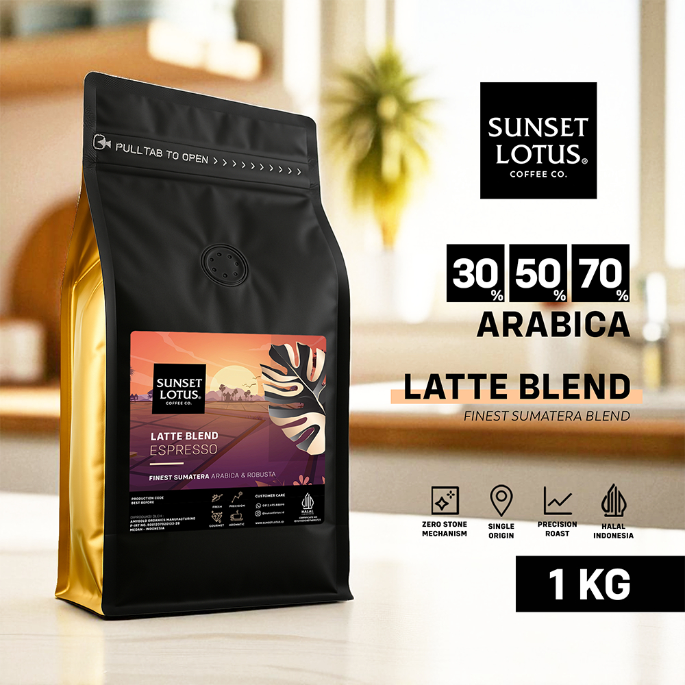 

Sunset Lotus Specialty Series House Blend Latte 1 Kg