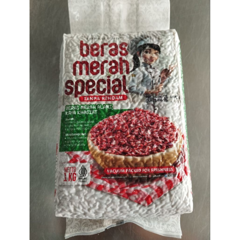 

Beras Merah Putri Koki 1kg