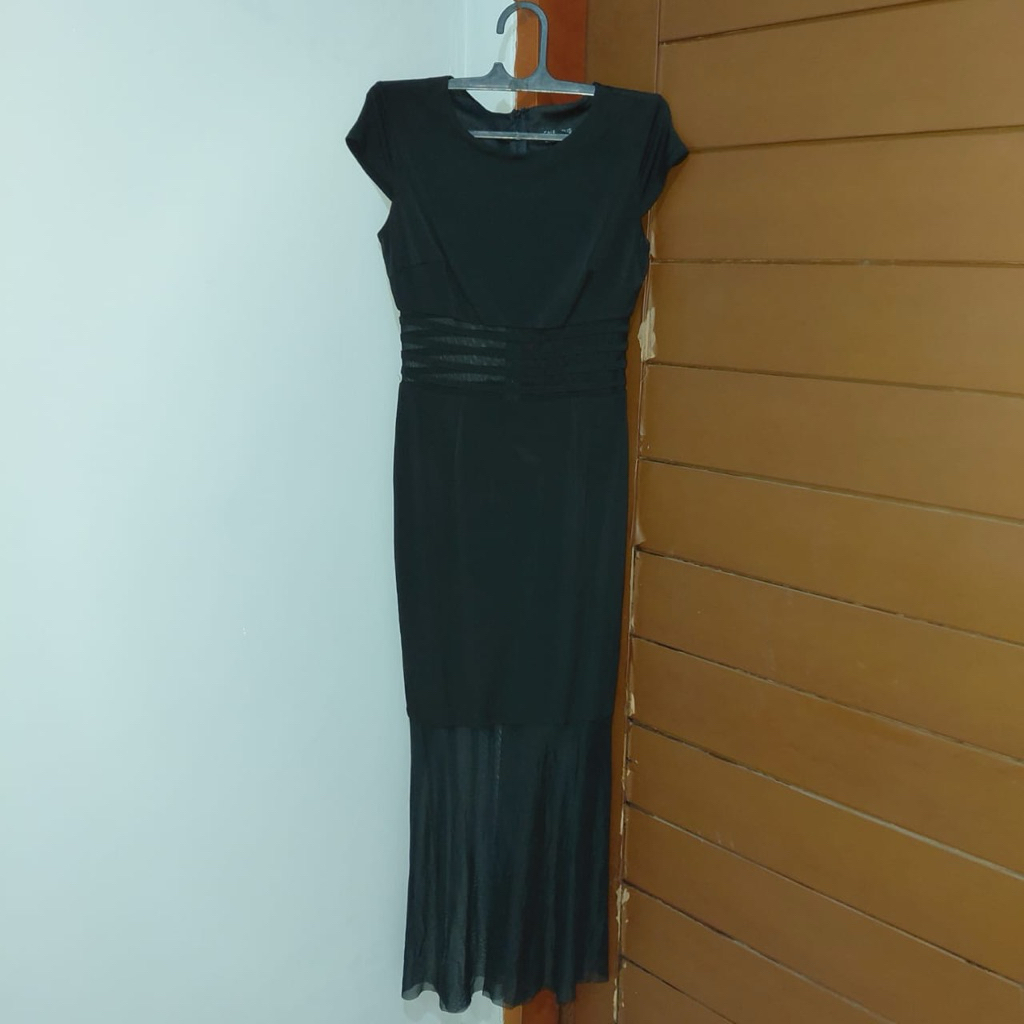 Dress Wanita Polos Panjang