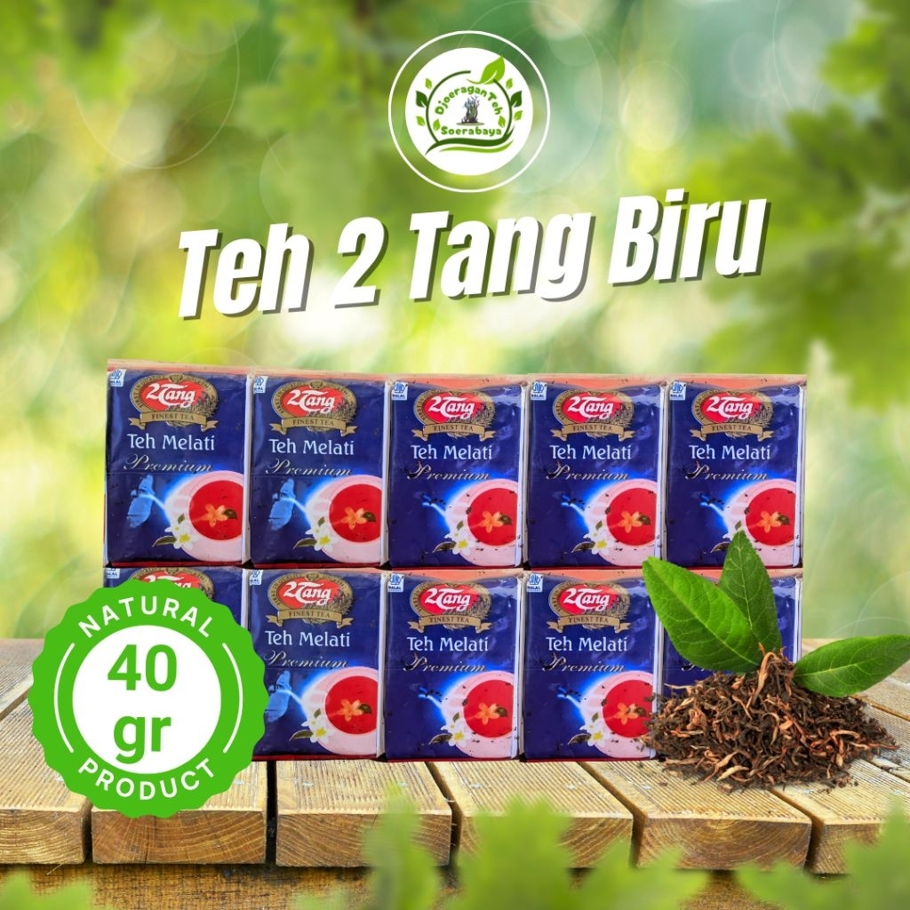 

TEH 2TANG PREMIUM BIRU (SLOP) 40gx10pcs