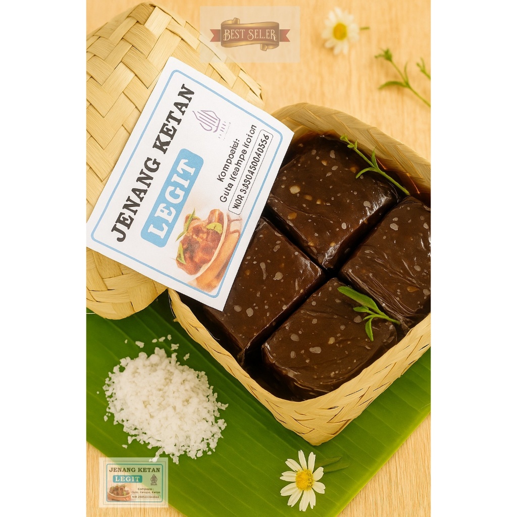 

Jenang/Dodol Ketan Wijen Legit - 500gr