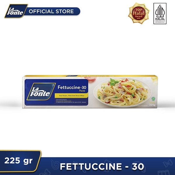 

[oddsolshop] pekanbaru/La Fonte Fettuccine 30 225GR Pasta Bahan Pokok Masakan Itali