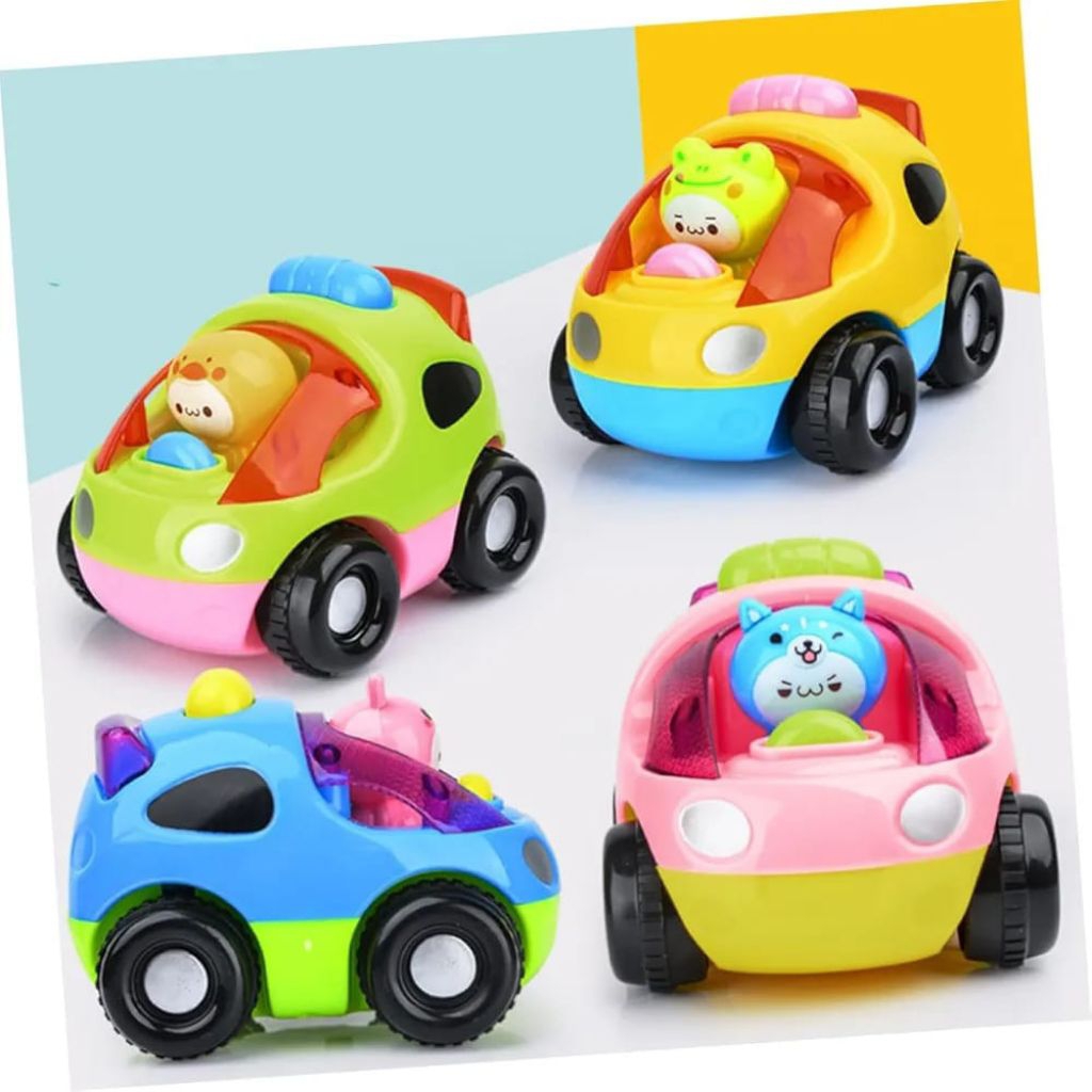 097 Mainan Mobil Anak Anak Karakter Model Kelinci Dan Lainnya / Mainan Mobil Dorong Terbaru Anak Ana