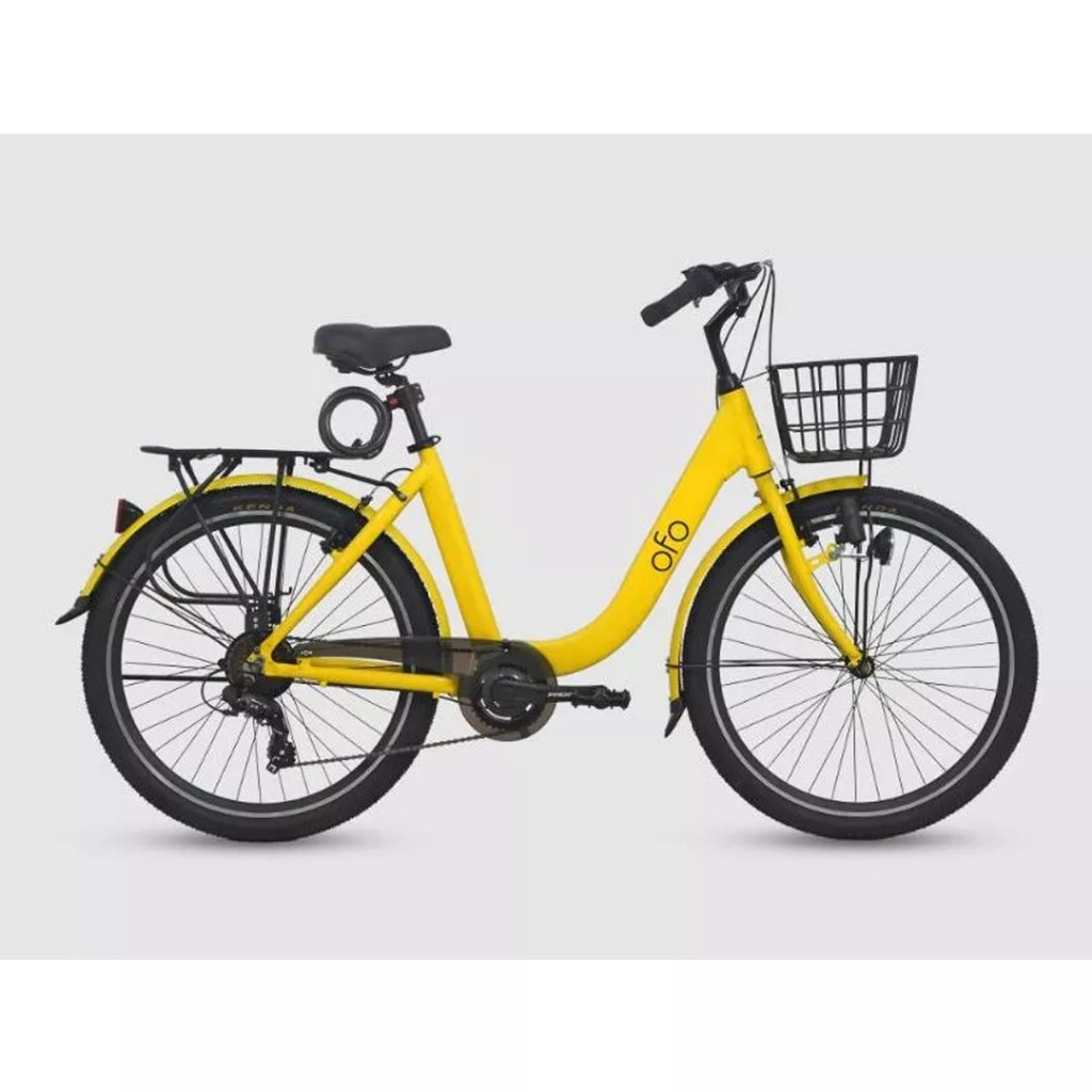 Sepeda City Bike OFO 26 Inch 7 Speed