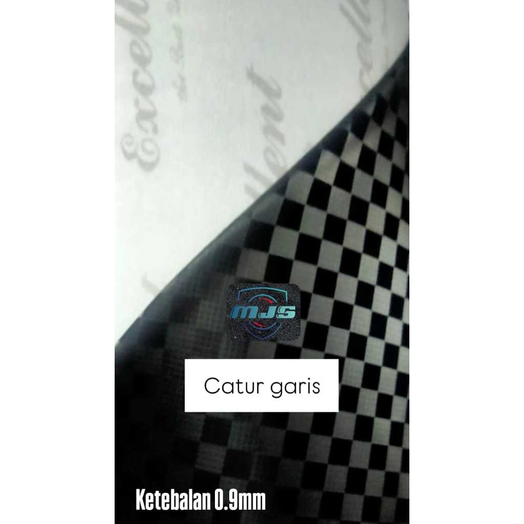 Kain Kulit Jok  Motor, Kain Kulit Jok Mobil, Kain Kulit Sofa Meteran  Atau Lembaran Motif Catur Berg