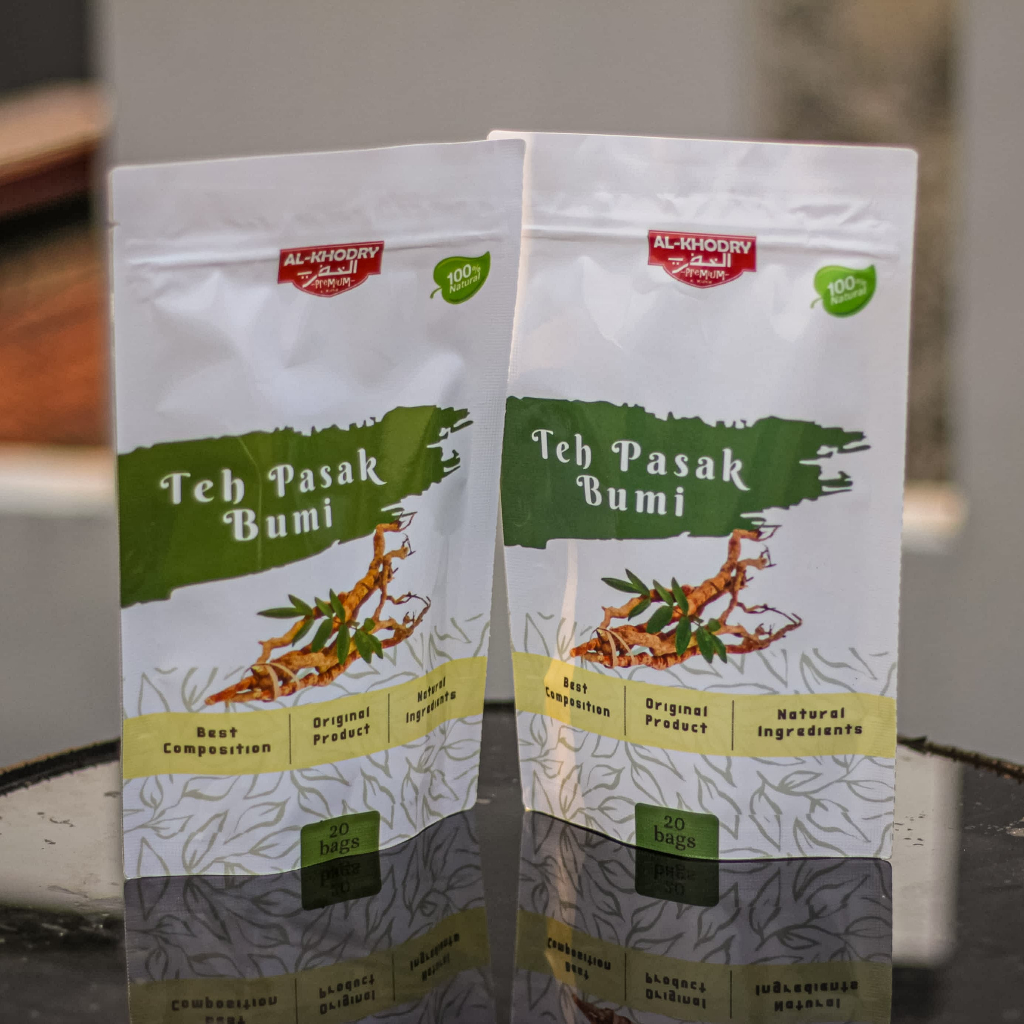 

PAKET 2 PCS Teh PasakBumi Al-Khodry Teh Stamina Alami