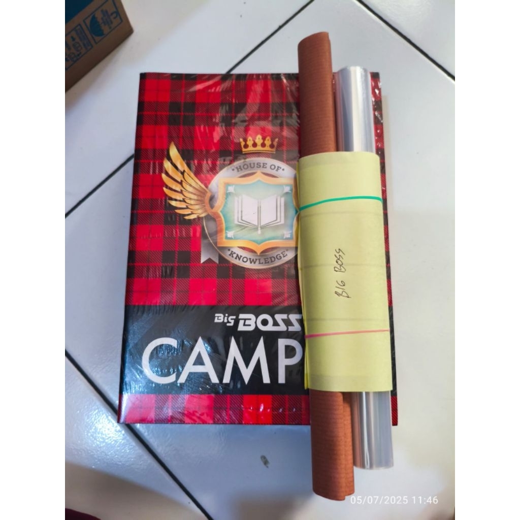 

Paketan Buku Big Boss 1Pack isi 50Lembar +sampul plastik dan kertas