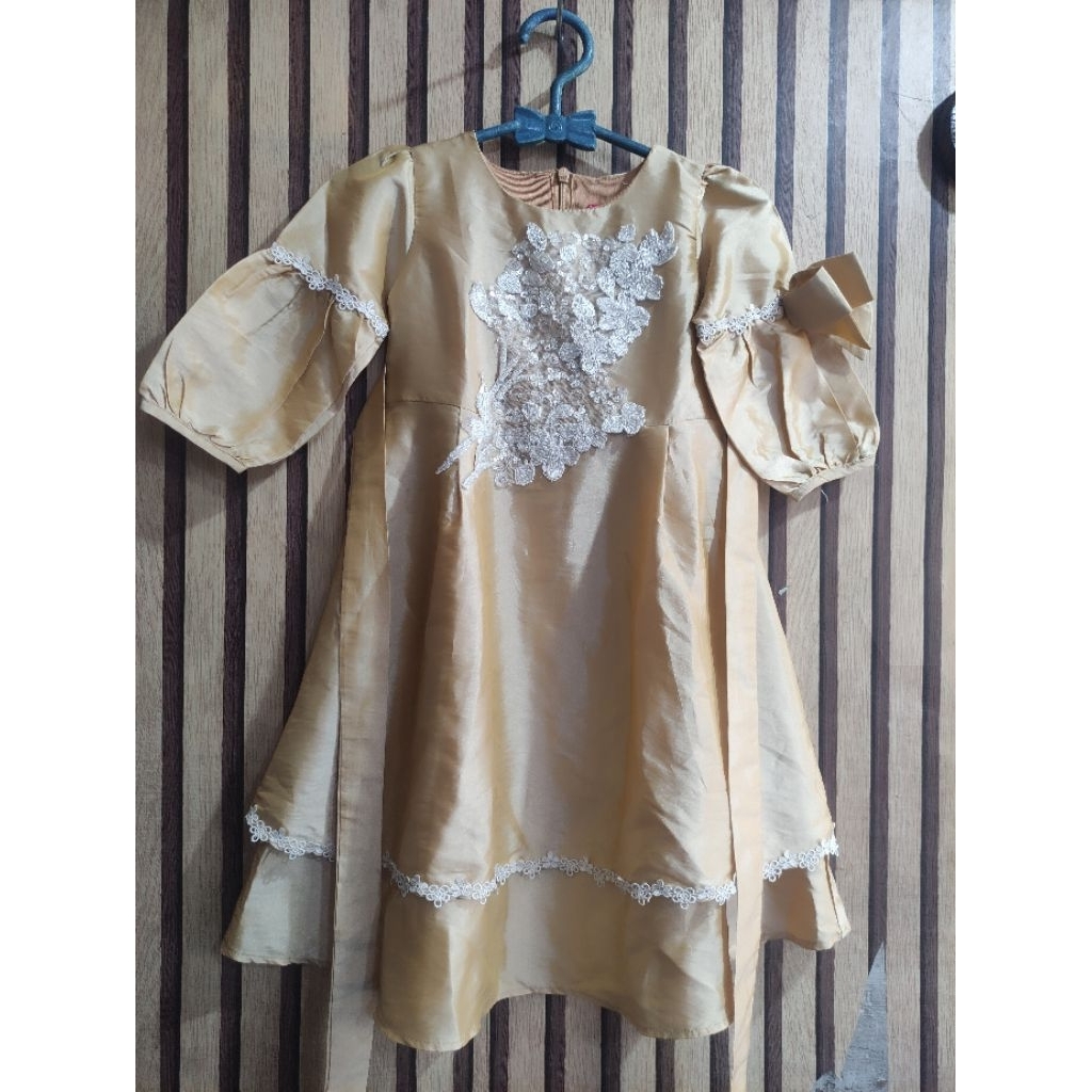 PRELOVED Dress muslim anak 1-2 th