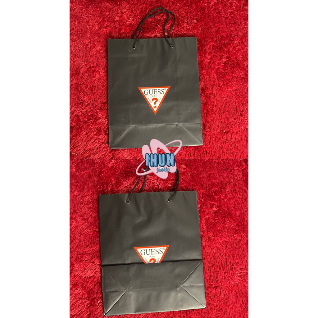 

guess paperbag small size 21 x 24