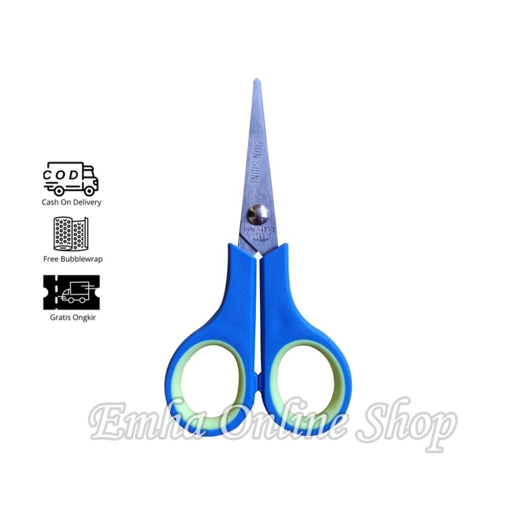 

Gunting Kertas Kain Stainless Steel Ukuran Kecil Baja Tajam Murah Kitchenware