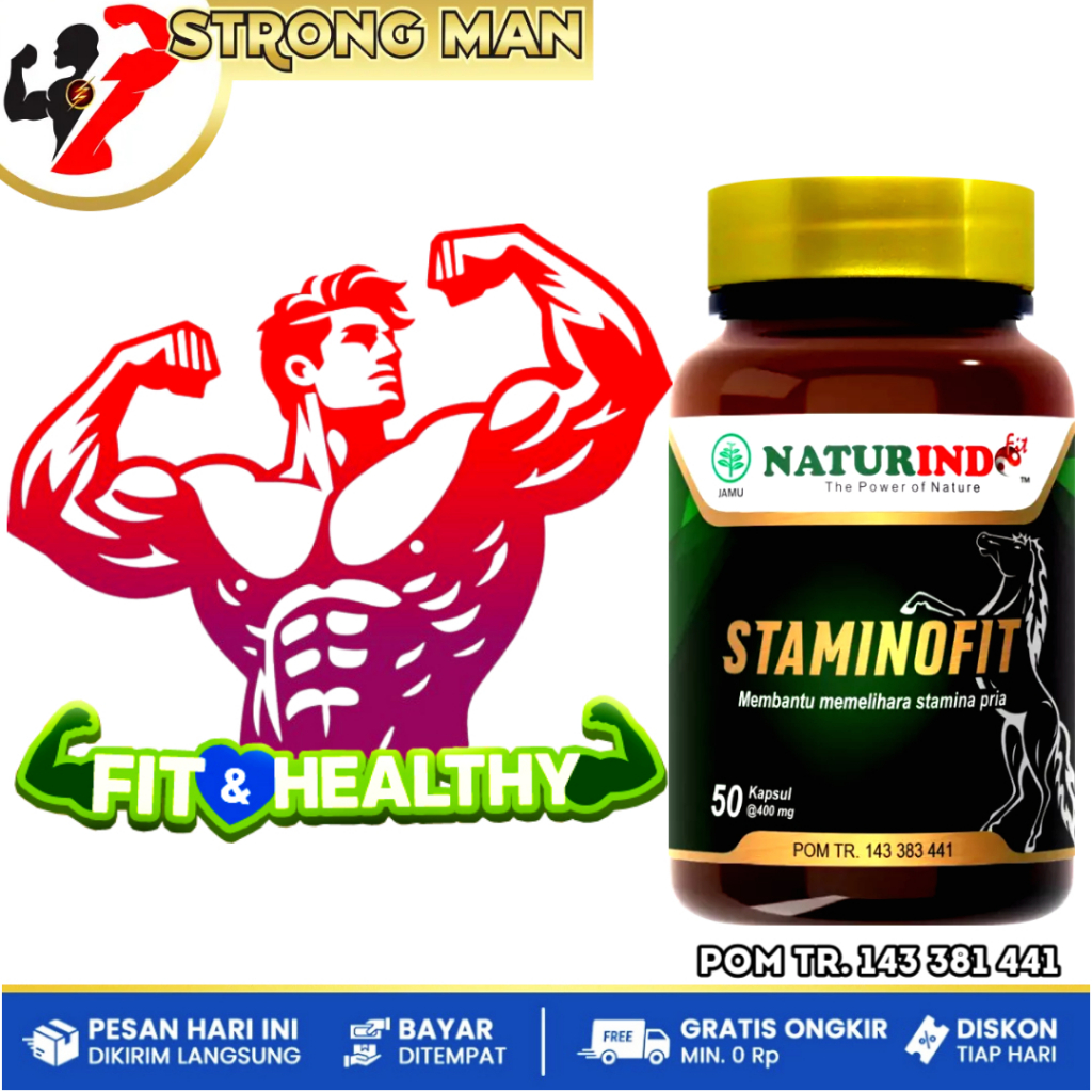 STRONGMAN OBAT KUAT HERBAL pria terbaik tahan lama paling ampuh 100% original BPOM & Halal