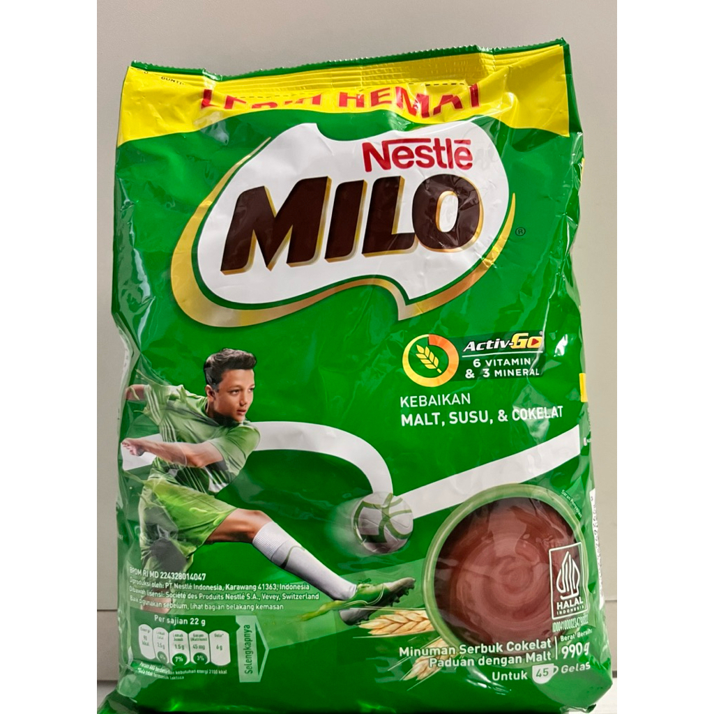

Milo Activ-Go 990gr Asli-Original
