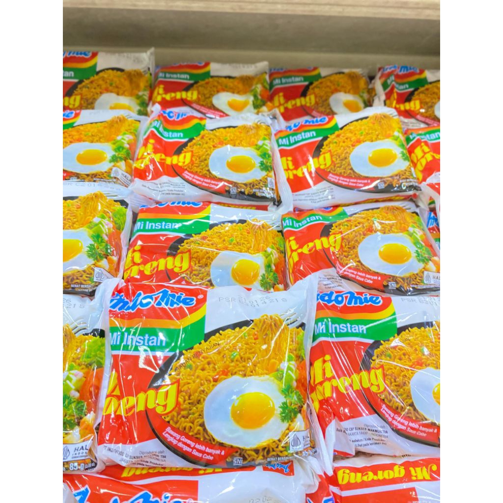 

Indomie Mi Instan Goreng (3pcs, 5pcs, 10pcs)