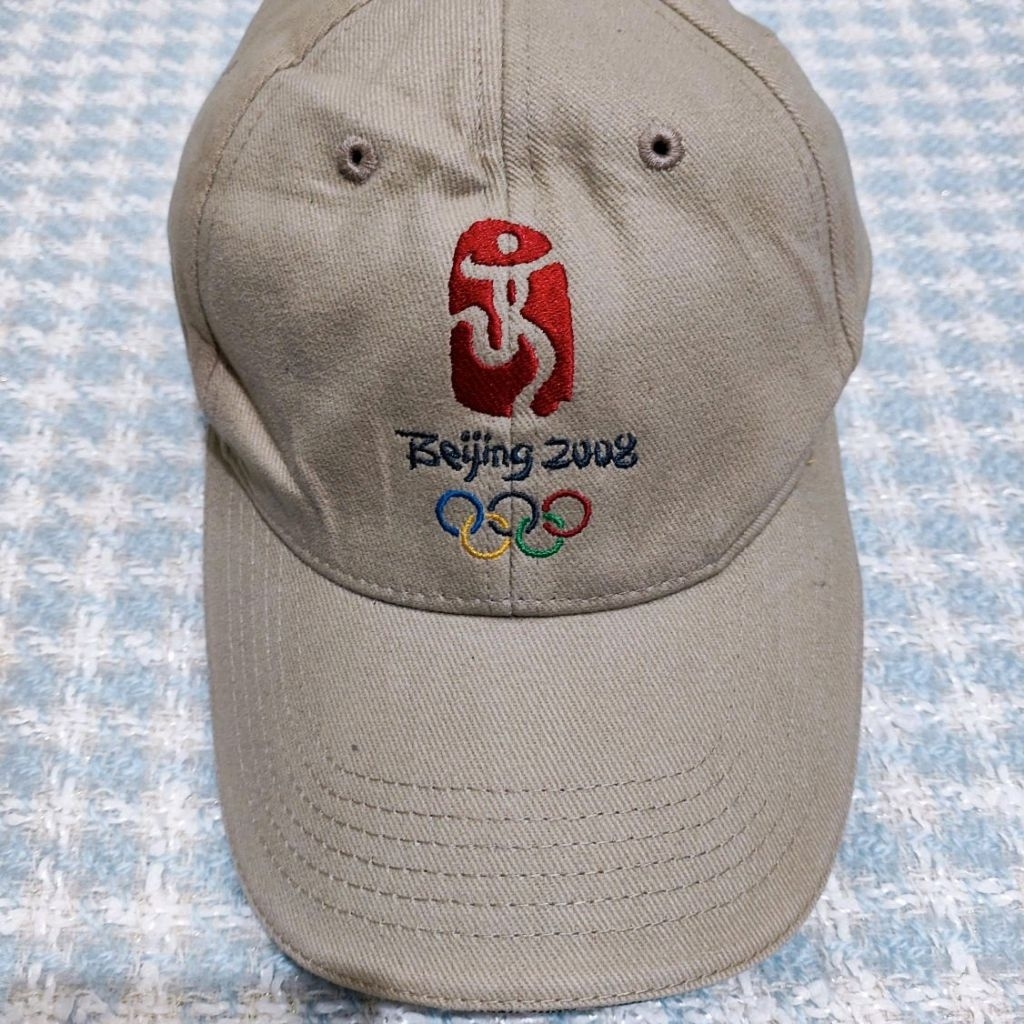 topi vintage olimpiade Beijing official tag 2008