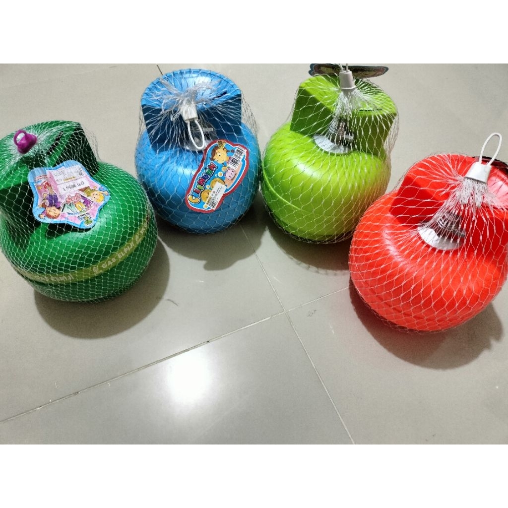 mainan Celengan anak bentuk Tabung Gas LPG 3KG/ Tabungan Gas Melon Hijau Tebal promo cod