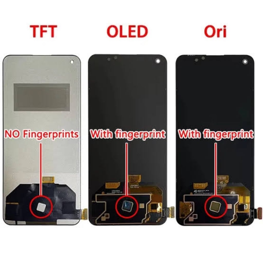 Lcd oppo reno 5 / reno 6 oled finger aktif