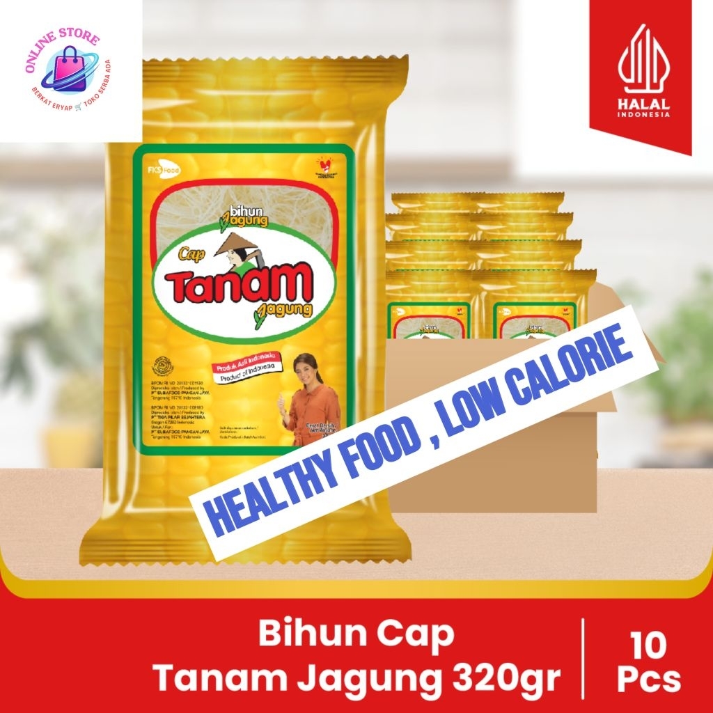 

Bihun Cap Tanam Jagung - 1 Bal - 10 Pcs - 320gr