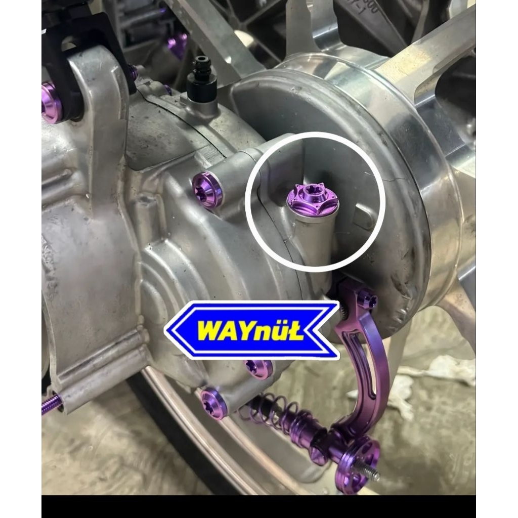 Tutup oli gardan Yamaha Mio nmax Titanium