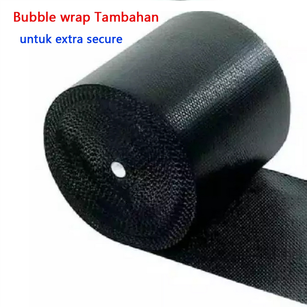 

BUBBLE WRAP TAMBAHAN UNTUK EXTRA SECURE