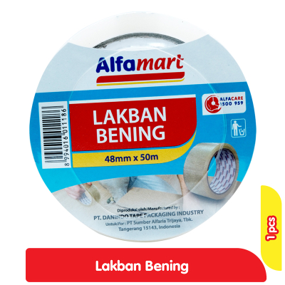 

Alfamart Lakban Bening 48 mm x 50