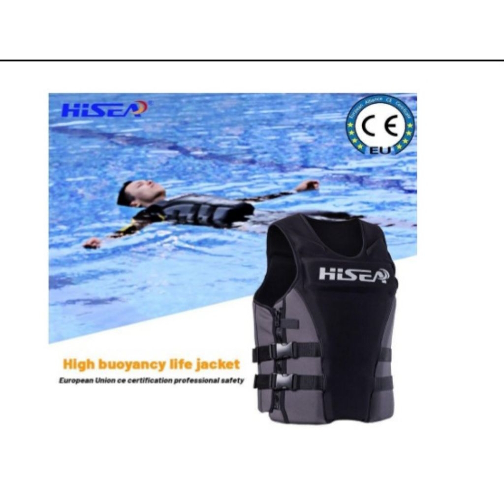 Jacket pelampung renang dewasa HISEA/life jacket pelampung merek HISEA
